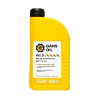 GANS OIL Gold 5W40, 1л GO540001G