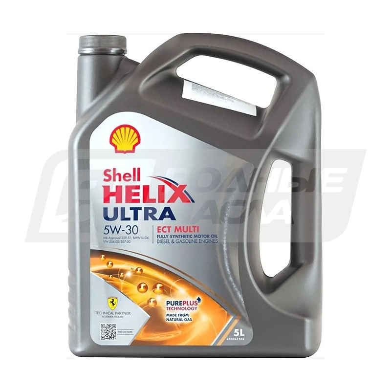 SHELL Helix Ultra ECT Multi 5W30, 5л 550020290